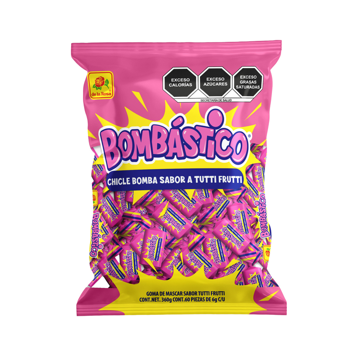 Chicle Bombastico 60 piezas 6 grs