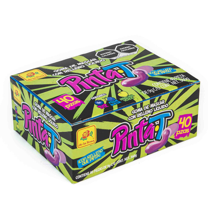 Chicle Relleno Pinta-T 40 piezas 9 grs