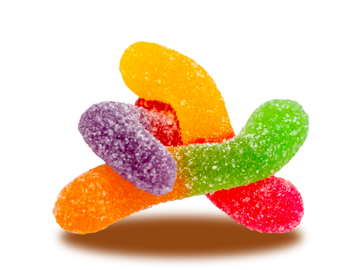 Gomitas GummyBery Lombrices 200 grs